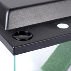 Террариум для черепах 37 л, с крышкой, полкой и лесенкой, 50×25×30 см - Фото 2