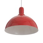 Светильник BayerLux "Локи" 1x40Вт E27 красный 4264593 - фото 14688599