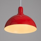 Светильник BayerLux "Локи" 1x40Вт E27 красный 4264593 - фото 14688600