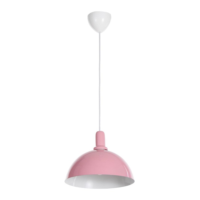 Светильник BayerLux «Локи», 1×40 Вт, E27, розовый - Фото 1