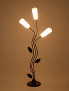 Торшер напольный BayerLux «Изгиб», 3×15 Вт, E27, коричневый - Фото 3