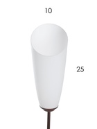 Торшер напольный BayerLux «Изгиб», 3×15 Вт, E27, коричневый - Фото 5