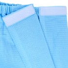 Накидка женская для сауны, 75×150 см, хлопок 100%, небесная - Фото 2