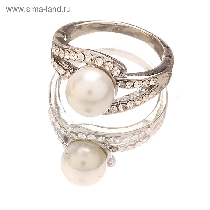 Кольцо «Желание», серый жемчуг - Фото 1
