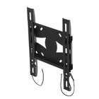 Кронштейн HOLDER LCDS-5045, для ТВ, фиксированный, 19"-40", 20 мм от стены, черный - Фото 1