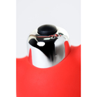 Виброкольцо с хвостиком JOS NICK, силикон, красный, 13,5 см - Фото 7