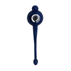 Виброкольцо с хвостиком JOS MICKEY, силикон, синий, 12,5 см - Фото 4