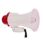 УЦЕНКА Мегафон ручной Luazon Rad-01, 15 Вт, дальность до 200 м, запись 10 сек, 3 режима, белый - Фото 3