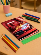 Дневник школьный для 5-11 классов, «Красная тачка», твёрдая обложка 7БЦ, глянцевая ламинация, 48 листов - Фото 2