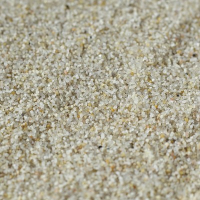 Грунт для аквариума "Песок кварцевый окатаный", фракция 0.8-2 мм, 3.5 кг