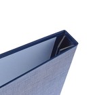 Папка "Курсовая работа" А4, бумвинил, гребешки/сутаж, (без бумаги) синяя 10КР01 - фото 8459087