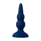 Анальная вибропробка O'Play Prime с пультом, силикон, цвет синий, 12 см - Фото 3