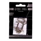 Головоломка металлическая «Игры разума. Умные гвозди» №1, на блистере - Фото 2