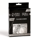 Головоломка металлическая «Игры разума. Раздели на части» №4 - Фото 4