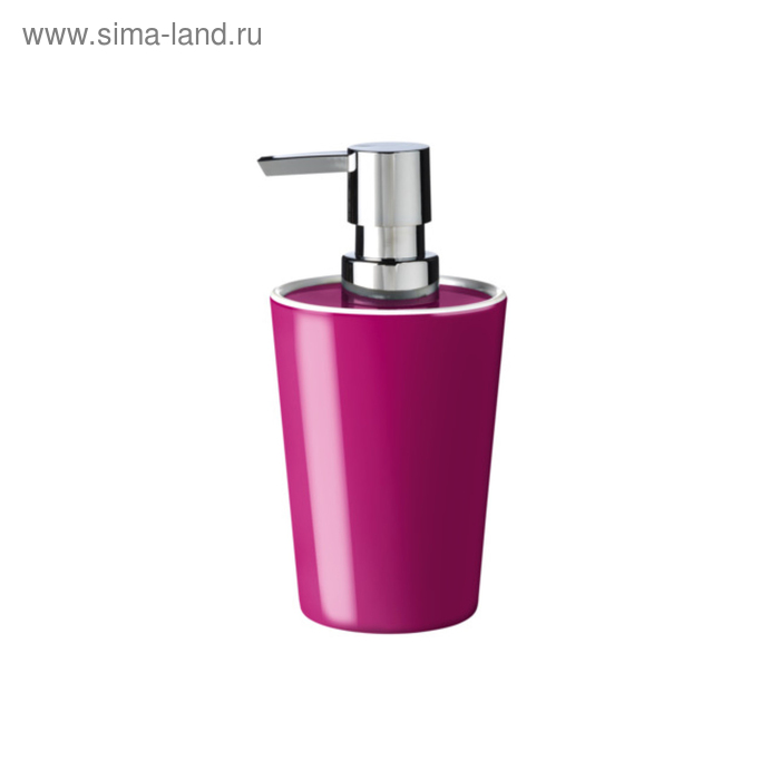 Дозатор для жидкого мыла Fashion, фиолетовый - Фото 1