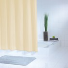 Штора для ванной комнаты Standard, цвет бежевый/коричневый, 180x200 см - Фото 2
