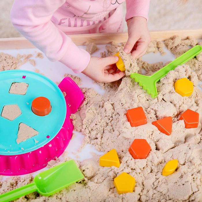 Набор для игры в песке с сортером «Геометрия» 44989