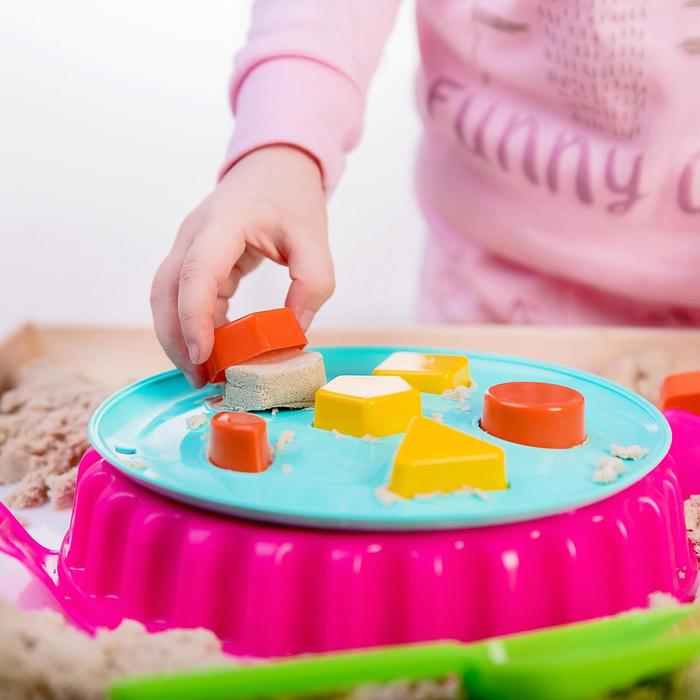 Набор для игры в песке с сортером «Геометрия» 44989