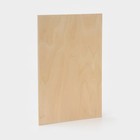 Доска разделочная деревянная Доляна, 28×19×0,5 см - Фото 2