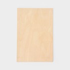 Доска разделочная деревянная Доляна, 28×19×0,5 см - фото 4272685