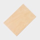 Доска разделочная деревянная Доляна, 28×19×0,5 см - фото 4272686