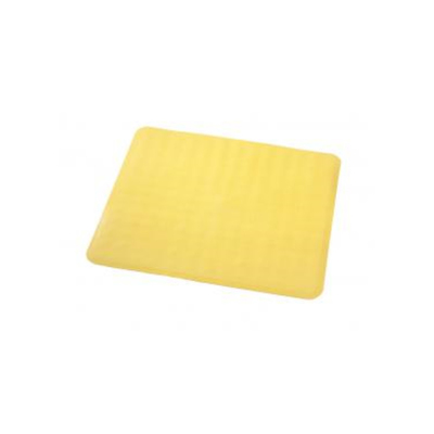Коврик противоскользящий Basic, желтый, 51x51 см