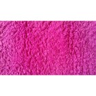 Коврик для ванной комнаты Fluffy, розовый, 50x80 см - Фото 3