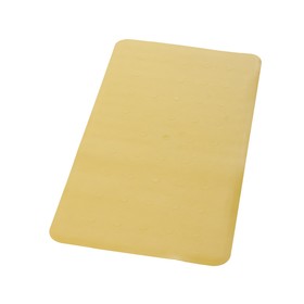 Коврик противоскользящий Basic, желтый, 36x71 см
