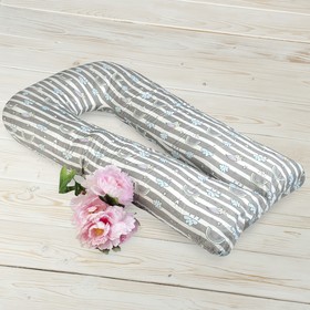 Наволочка к подушке для беременных U-образная, размер 35 × 340 см, принт радуга