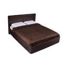 Кровать «Космопорт» с ПМ, 140×200 см, экокожа, цвет горький шоколад - Фото 6