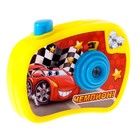 Фотоаппарат с проектором «Супер тачки», цвет жёлтый, в пакете - фото 24407496