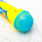 Микрофон музыкальный «Мишка», световые и звуковые эффекты, работает от батареек, в пакете - фото 27167670