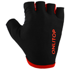 Перчатки спортивные, размер S, цвет чёрный - Фото 1