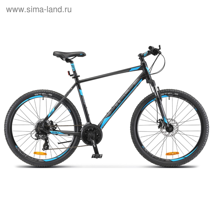 Велосипед 26" Stels Navigator-630 MD, V020, цвет антрацитовый/синий, размер 16" - Фото 1