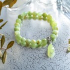 Браслет с подвеской «Оникс» шар №8, d=7 см - Фото 2