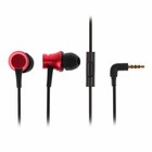 Наушники Xiaomi Mi Earphones Basic, вакуумные, микрофон, 32 Ом, 3.5 мм, 1.25 м, красные - Фото 1