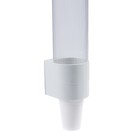 УЦЕНКА Стаканодержатель LuazON LCH-02, 70 стаканов, крепление шуруп, белый - Фото 3