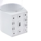 УЦЕНКА Стаканодержатель LuazON LCH-02, 70 стаканов, крепление шуруп, белый - Фото 4