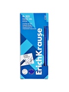 Стираемая ручка ErichKrause. R-301 Magic Gel, гелевая, синий стержень, узел 0.5 мм - Фото 11