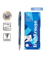 Стираемая ручка ErichKrause. R-301 Magic Gel, гелевая, синий стержень, узел 0.5 мм - Фото 10