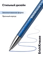 Стираемая ручка ErichKrause R=301 Magic Gel, гелевая, узел 0.5 мм, синяя - Фото 7