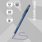 Стираемая ручка ErichKrause. R-301 Magic Gel, гелевая, синий стержень, узел 0.5 мм - Фото 2