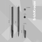 Стираемая ручка ErichKrause. R-301 Magic Gel, гелевая, чёрный стержень, узел 0.5 мм - Фото 4