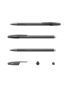 Стираемая ручка ErichKrause. R-301 Magic Gel, гелевая, чёрный стержень, узел 0.5 мм - Фото 6