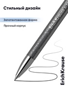 Стираемая ручка ErichKrause. R-301 Magic Gel, гелевая, чёрный стержень, узел 0.5 мм - Фото 6