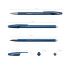 Ручка гелевая стираемая Erich Krause R-301 Magic Gel, узел 0.5 мм, чернила синие, длина письма 200 м, европодвес, цена за 1 шт - Фото 2