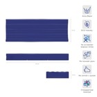 Пластилин синий, 150 г, ErichKrause, с алоэ вера, не прилипает к рукам и не пачкает одежду - фото 41915641