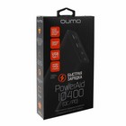 Внешний аккумулятор Qumo PowerAid 10400 QC/PD, 10400  мА-ч, 2 USB, черный - Фото 4