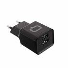 Сетевое зарядное устройство Qumo Energy, 2 USB, 2.1 A, черное - Фото 2