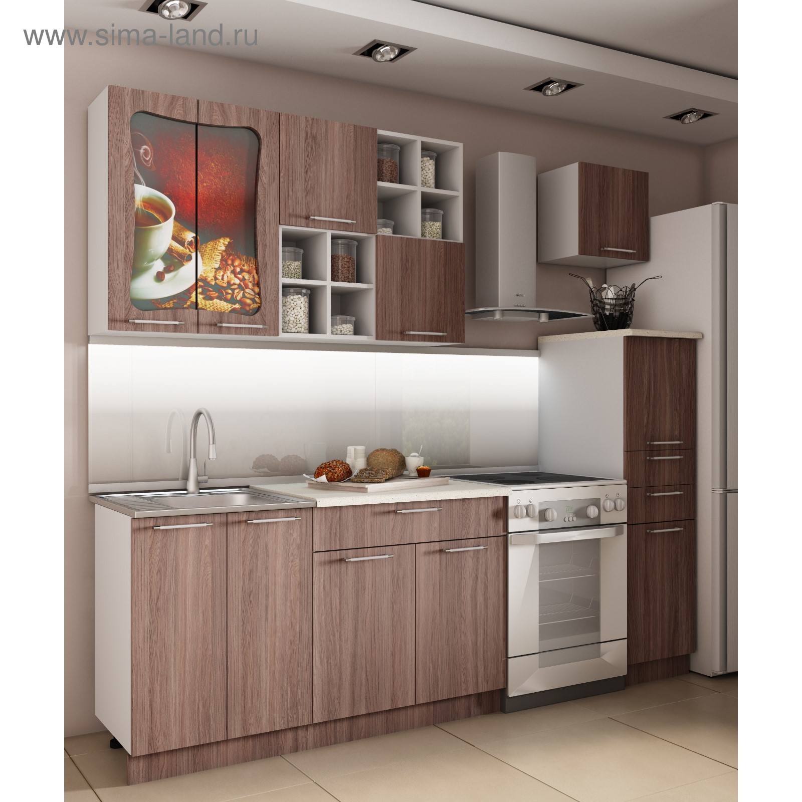 Купить кухню массив бианко дешево в СПб